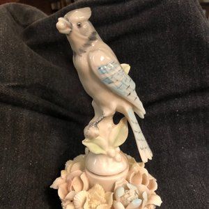 Vintage Ardalt Blue Jay Perfume Bottle
